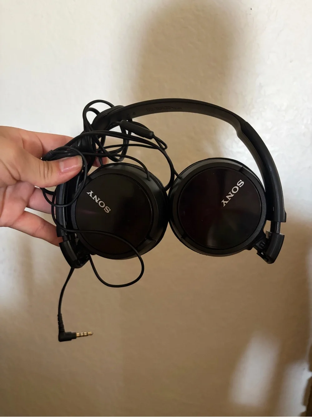 Sony Black Wired On-Ear Headphones with 3.5mm Jack